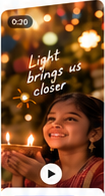 Festive Story Frame